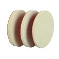 Abrasivetools felt wheel red self-sticking flat buffing wheel intensive car cleaning for polishing Cushion